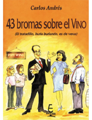 libro 43 bromas sobre el vino