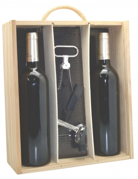 estuche accesorios consulting 2 botellas